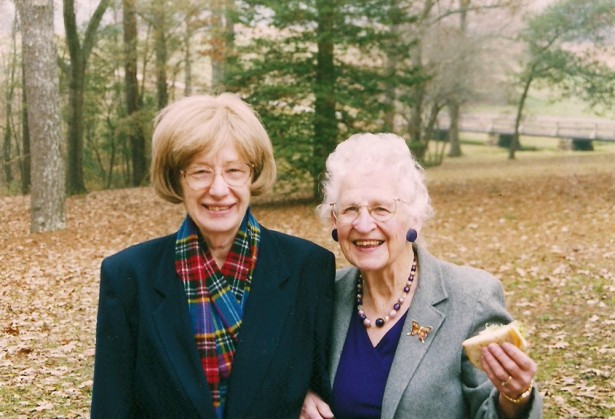 Rachel and Evelyn Matzko, January 3, 2004