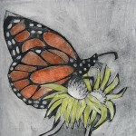 Butterfly (Collograph)