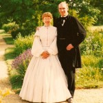 In period dress, Arlington House, 1990