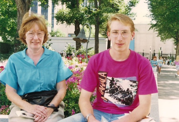 Temple Square, Salt Lake City, July 16, 1992